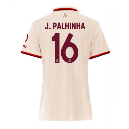 Fotballdrakt Dame Bayern Munich Joao Palhinha #16 Tredjedrakt 2024-25 Kortermet